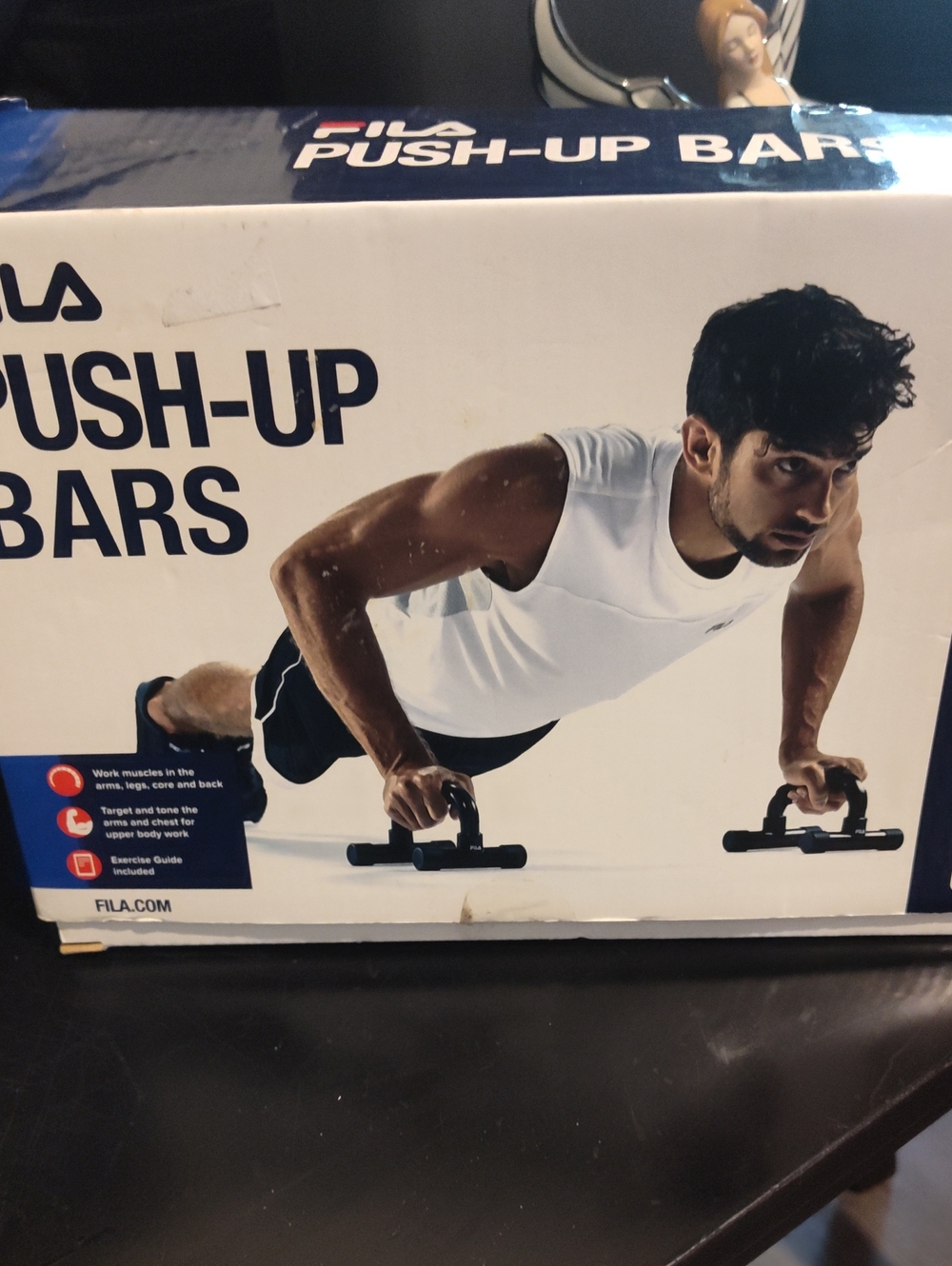FILA Push-Up Bars in Black